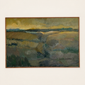 Swedish Modernist Landscape, Original Scandinavian Art, 97 × 66 cm
