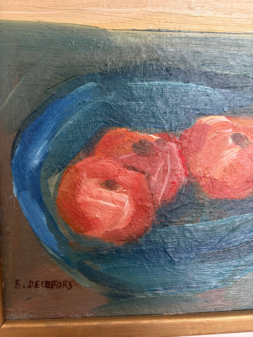 Still Life Oil Painting Apples