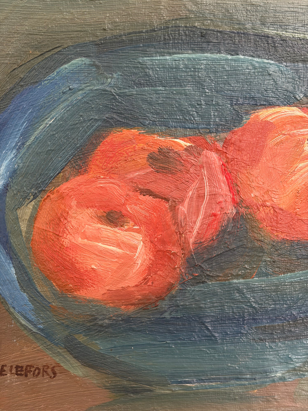 Still Life Oil Painting Apples