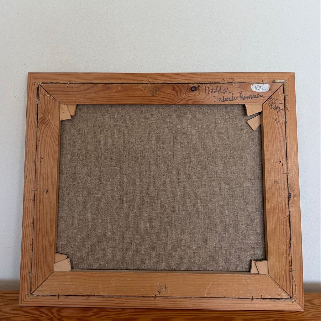 Modernist House Painting | Original Oil on Canvas