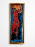 Neith Nevelson Original Figurative Painting, Signed and Dated 2016