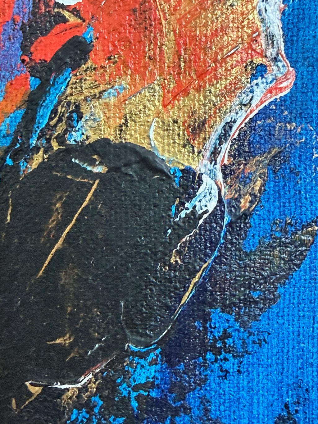Neith Nevelson Original Figurative Painting, Signed and Dated 2016